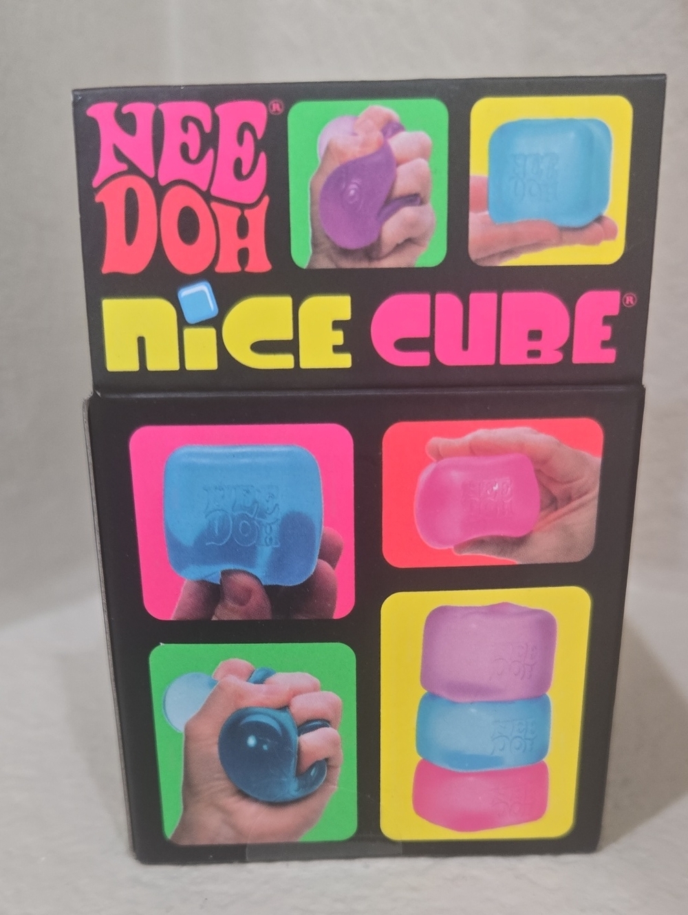 New Needoh Nice Cube - Ponl Super Solid Squish Toy. - Picture 4 of 4